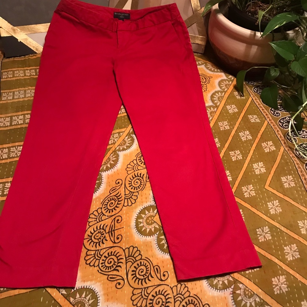 Banana Republic cropped pant
